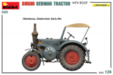 Lanz Bulldog D8506 - Verkehrs-Bulldog mit Dach / Kabine - 1:24
