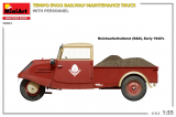Tempo E400 Railway Maintenance Truck - with Personnel - 1/35