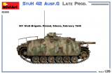 Sturmhaubitze 42 Ausf. G - Late Prodcution - 1/35