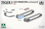 Tiger I - Späte Produktion mit Zimmerit - 2in1 - 1:35