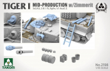 Tiger I - Mittlere Produktion mit Zimmerit - 1:35