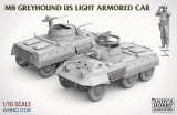 M8 Greyhound - US Light Armored Car - 1/16