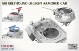 M8 Greyhound - US Light Armored Car - 1/16