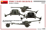 German 7,5cm Anti-Tank Gun Pak 40 - early production - 1/35