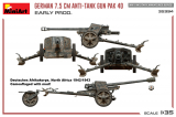 German 7,5cm Anti-Tank Gun Pak 40 - early production - 1/35