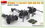 German 7,5cm Anti-Tank Gun Pak 40 - early production - 1/35