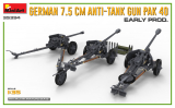 German 7,5cm Anti-Tank Gun Pak 40 - early production - 1/35