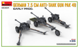 German 7,5cm Anti-Tank Gun Pak 40 - early production - 1/35