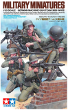 German Machine Gun Team - Mid WWII - 5 Figures - 1/35