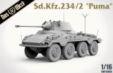 Sd.Kfz. 234/2 Schwerer Panzerspähwagen - Puma - 2in1 - 1:16