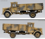 German 3t Cargo Truck - early & late version - 1/72