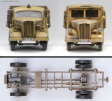 German 3t Cargo Truck - early & late version - 1/72