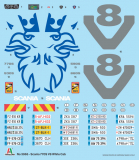 Scania 770 S V8 - White Cab - 1/24