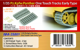 Panzerkampfwagen Panther - one touch tracks - early type - 1/35