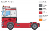 Volvo FH Plat Dak - 1:24