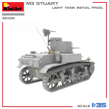 M3 Stuart - Initial Production - 1:35