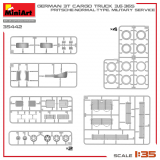 Deutscher 3t LKW 3,6-36S mit Pritsche - 1:35