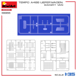 Tempo A400 Lieferwagen - Bakery Van - 1/35