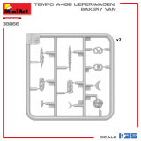 Tempo A400 Lieferwagen - Bakery Van - 1/35