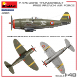 P-47D 28RE - Thunderbolt - Free French Air Force - Basic Kit - 1:48