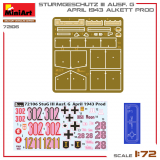 Sturmgeschütz III Ausf. G - April 1943 - Alkett Produktion - 1:72