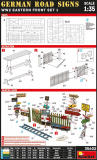 Deutsche Straßenschilder WWII Ostfront - Set 1 - 1:35