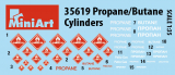 Propane / Butane Cylinders - 1/35
