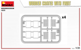 Wooden Crates with fruit - 1/35
