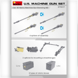 US Maschinengewehr / MG-Set - 1:35