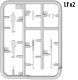 US Maschinengewehr / MG-Set - 1:35