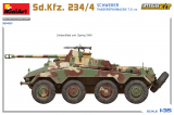 Sd.Kfz. 234/4 Schwerer Panzerspähwagen mit 7,5cm PAK - mit Interieur - 1:35