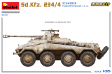 Sd.Kfz. 234/4 Schwerer Panzerspähwagen mit 7,5cm PAK - mit Interieur - 1:35