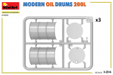 Moderne Ölfässer 200L / Modern Oil Drums 200L - 1:24