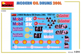 Moderne Ölfässer 200L / Modern Oil Drums 200L - 1:24