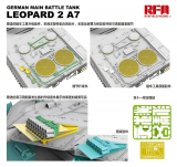 Upgrade Solution for Leopard 2A7V Main Battle Tank - RM-5108 - 1/35