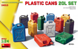 Kraftstoffkanister Kunststoff - 20L / Plastic Cans 20L - Set - 1:24