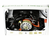 Porsche 911 RS 2.7 - Weiß / Grün - 1:8