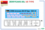 Jerrycans 20L - US Type - 1/24