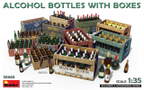 Alcohol Bottles with Boxes - 1/35