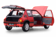 Peugeot 205 GTI - Red - 1/8
