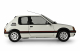 Peugeot 205 GTI - White - 1/8