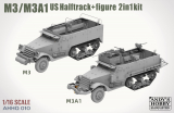 M3 / M3A1 - US Halftrack - 2in1 - 1:16