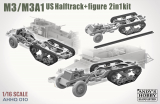M3 / M3A1 - US Halftrack - 2in1 - 1:16