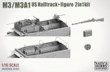 M3 / M3A1 - US Halftrack - 2in1 - 1:16