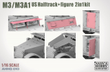 M3 / M3A1 - US Halftrack - 2in1 - 1:16