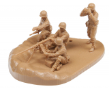 US Browning M2 Machine Gun with Crew - 1/72