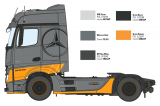 Mercedes Benz Actros MP4 Big Space - Grand Prix Edition - 1/24