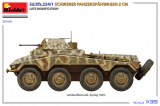 Sd.Kfz. 234/1 schwerer Panzerspähwagen - späte Produktion - 1:35