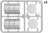 Benzinfässer / Ölfässer - Set 2 - 1:24
