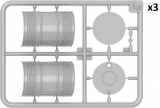 Benzinfässer / Ölfässer - Set 2 - 1:24